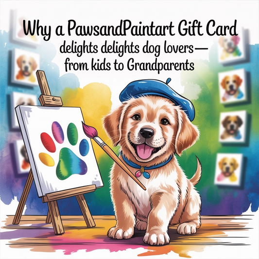 PawsandPaintart Gift Card Only $14.95