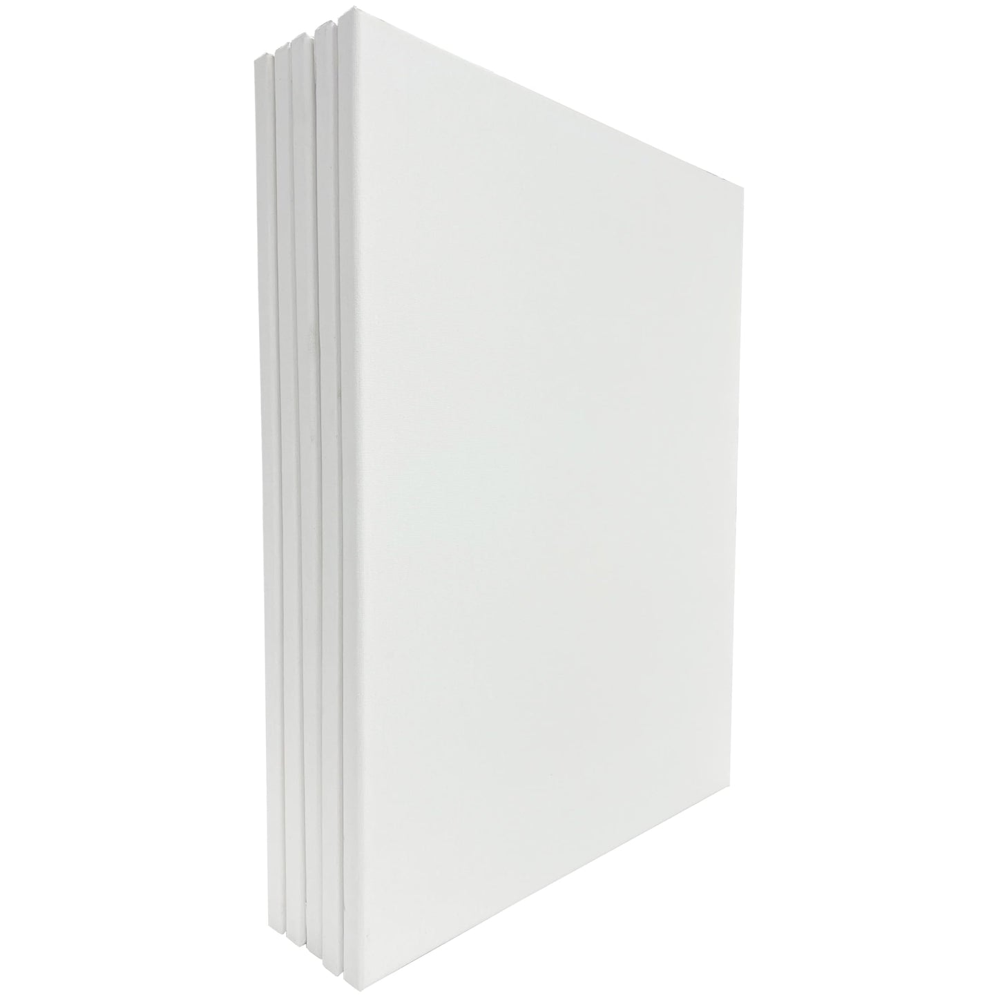 5 Count 16” x 20” Super Value Canvas by Artist's Loft - Acid Free Cotton Canvas for Paint, Acrylic, & Oils - 1 Pack