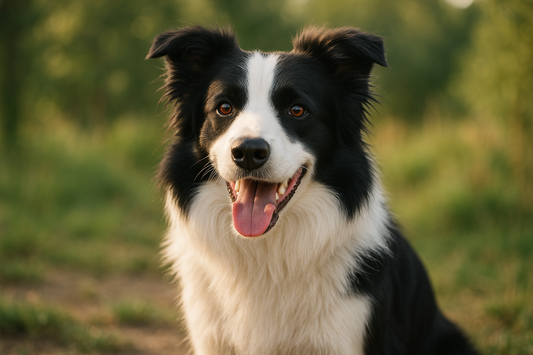 Border Collie Activity Kit | Coloring Book + Puzzle + Paint By Numbers