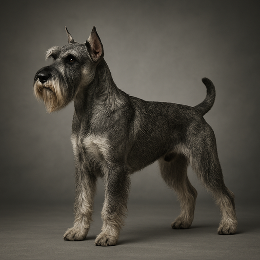 Standard Schnauzer Activity Kit | Coloring Book + Puzzle + Paint By Numbers