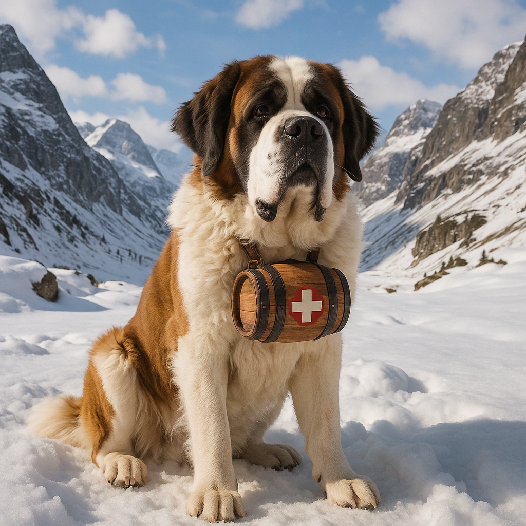 Saint Bernard Activity Kit | Coloring Book + Puzzle + Paint By Numbers