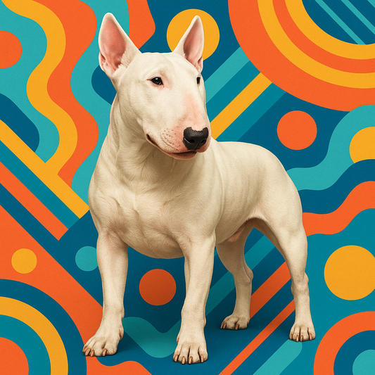 Bull Terrier Activity Kit | Coloring Book + Puzzle + Paint By Numbers