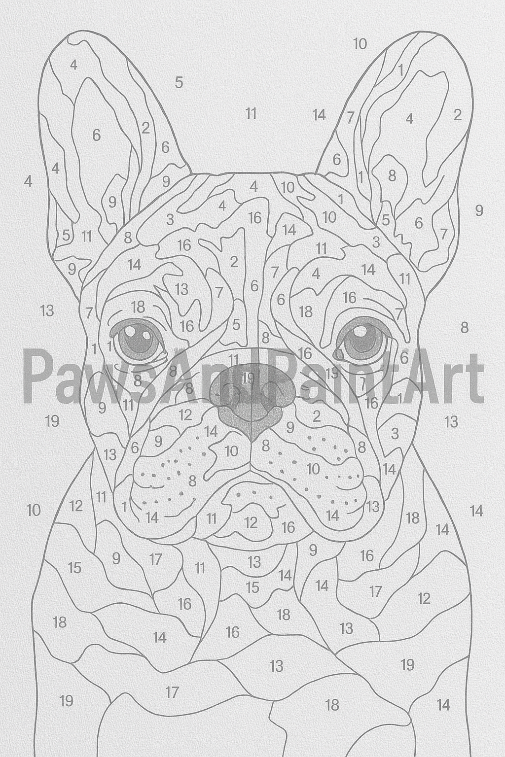 French Bulldog Activity Kit | Coloring Book + Puzzle + Paint By Numbers
